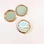 Personalised Floral Friendship Compact Mirror, thumbnail 5 of 8