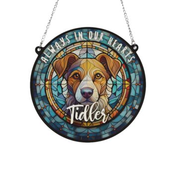 Jack Russell Memorial Suncatcher, 5 of 6