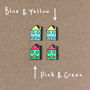 Personalised New Home Card, Bright Little House, thumbnail 4 of 8