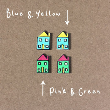 Personalised New Home Card, Bright Little House, 4 of 8