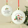 Personalised My 1st Christmas Penguin Bauble, thumbnail 1 of 2