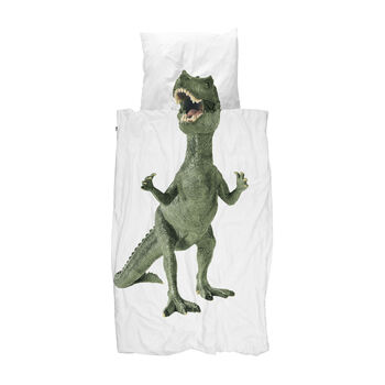 Dinosaur Duvet Cover And Pillowcase Set, 4 of 4
