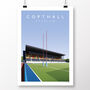 Copthall / Stonex Stadium Saracens Rugby Poster, thumbnail 2 of 9