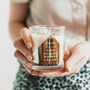 Empowered Woman Crystal Intention Candle, thumbnail 1 of 8
