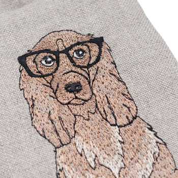 Embroidered Dog Glasses Case, 6 of 8