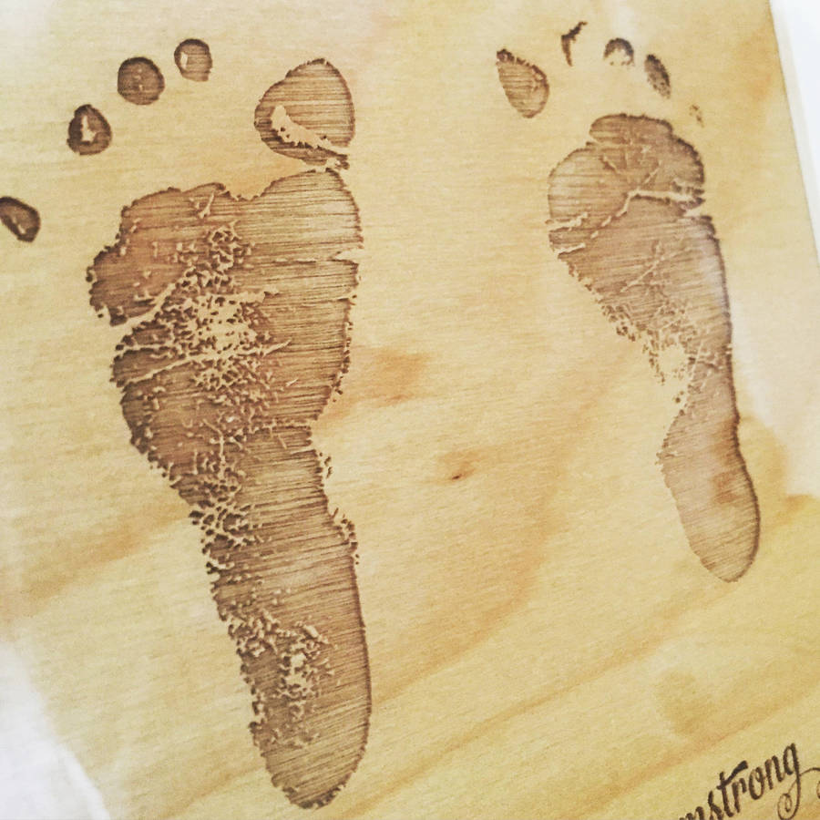 framed baby hands and feet keepsake carving by design by eleven