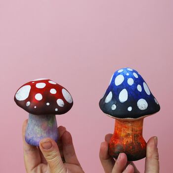 Ceramic Mushroom Painting Kit, 7 of 8