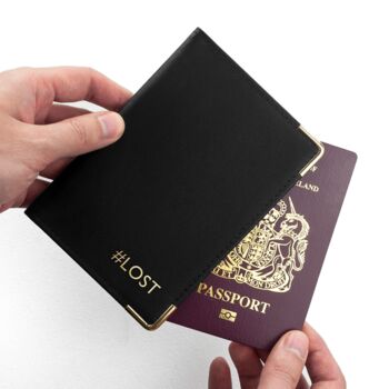 Personalised Premium Leather Passport Cover, 6 of 8