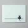 Crouching Cat Glass Worktop Saver, thumbnail 4 of 5