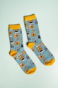 Camera Bamboo Socks, 2 of 4
