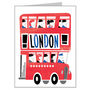 Mini London Bus Card, thumbnail 2 of 3