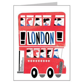Mini London Bus Card, 2 of 3