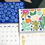2026 Colourful Illustrated Wall Calendar, thumbnail 3 of 12