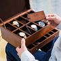 Personalised Leather Jewellery And Watch Box Deluxe, thumbnail 1 of 10