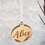 Personalised Proposal Christmas, Marry Me Decoration, thumbnail 8 of 8