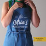Personalised Pizza Lovers Apron, thumbnail 2 of 9