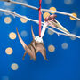 Wooden Quetzalcoatlus Dinosaur Christmas Tree Decoration, thumbnail 1 of 3