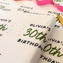Personalised Name And Age Birthday Wrapping Paper, thumbnail 4 of 4