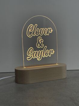 Personalised LED Light For Home, 5 of 6