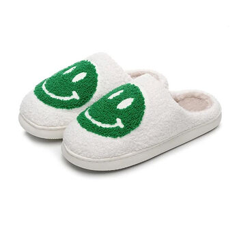 Retro Smiley Face Slippers, 9 of 12