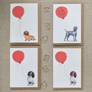 Personalised Dog Breed Birthday Card, 3 of 12