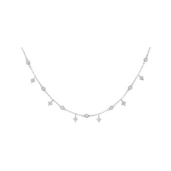 Dainty Diamond Necklace, 2 of 2