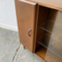 Mid Century Bookcase With Glass Doors By Turnidge, thumbnail 9 of 12