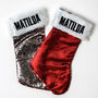 Personalised Christmas Stocking Sequin, thumbnail 1 of 3