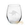 Personalised Stegosaurus Dinosaur Engraved Glass, thumbnail 1 of 5
