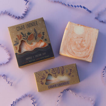Handmade Lavender And Tangerine Soap, 4 of 4