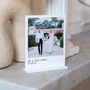 Personalised Photo Plaque Wedding Engagement Gift, thumbnail 9 of 12