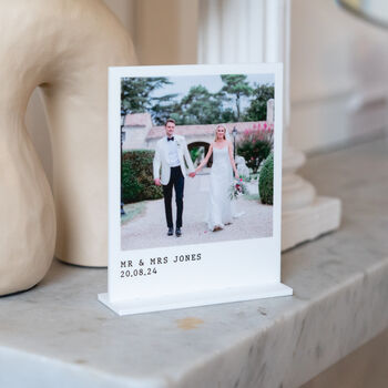 Personalised Photo Plaque Wedding Engagement Gift, 9 of 12