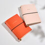 Personalised A6 Refillable Leather Journal, thumbnail 2 of 8
