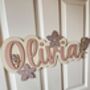 Large Wooden Name Sign For Kids Bedroom Personalised, thumbnail 8 of 12