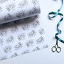 The Holly And The Ivy Christmas Gift Wrapping Paper, thumbnail 2 of 5