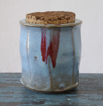Hand Thrown Jar With Cork Lid, 2 of 10