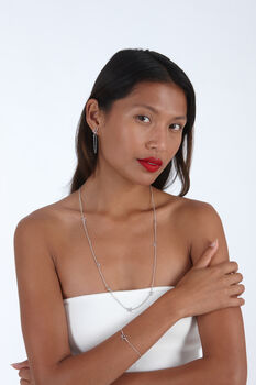 Sol Star Loop Earrings, 2 of 3