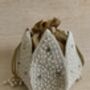 White Handcrafted Pearl Embellished Potli Wrist Bag, thumbnail 5 of 5