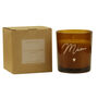 Personalised Amber Glass Candle Jar – Vanilla Scented, thumbnail 6 of 7