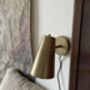 Alya Wall Lamp Antique Brass Finish Iron, thumbnail 1 of 5