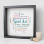 Personalised Word Art Cloud Print, thumbnail 4 of 12
