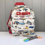 Little Girls Personalised Backpack, thumbnail 3 of 12