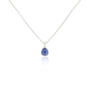 Hampton Sapphire And Sterling Silver Necklace, thumbnail 2 of 4