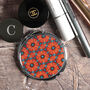 Red Poppies Compact Mirror And Lens Cloth Set, thumbnail 1 of 10
