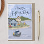 Fishing Seaside Father's Day Card For Dad, thumbnail 1 of 2