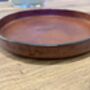 Personalised Spanish Brown Round Leather Accessory Tray, thumbnail 5 of 8