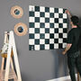 Giant Metal Chess Board For Wall, thumbnail 8 of 11
