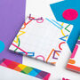 Geometric Shapes Sticky Notes Pad, thumbnail 3 of 6