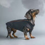 Dachshund Dog Technical Fleece Coat, thumbnail 3 of 8