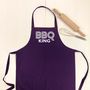 Bbq King Fathers Day Apron, thumbnail 6 of 7
